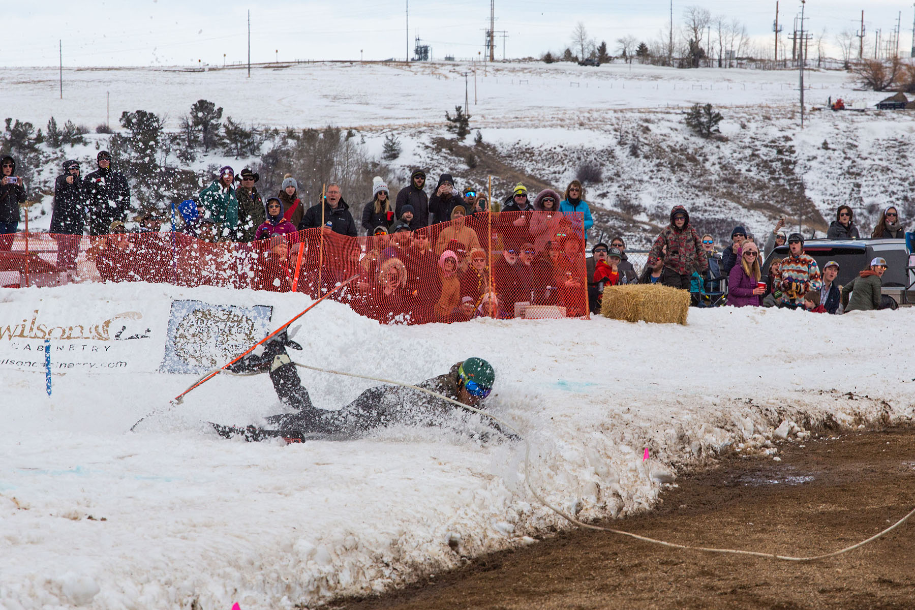 Ski Joring National Championships, Red Lodge, MT.  Lost it.  Click for next photo.