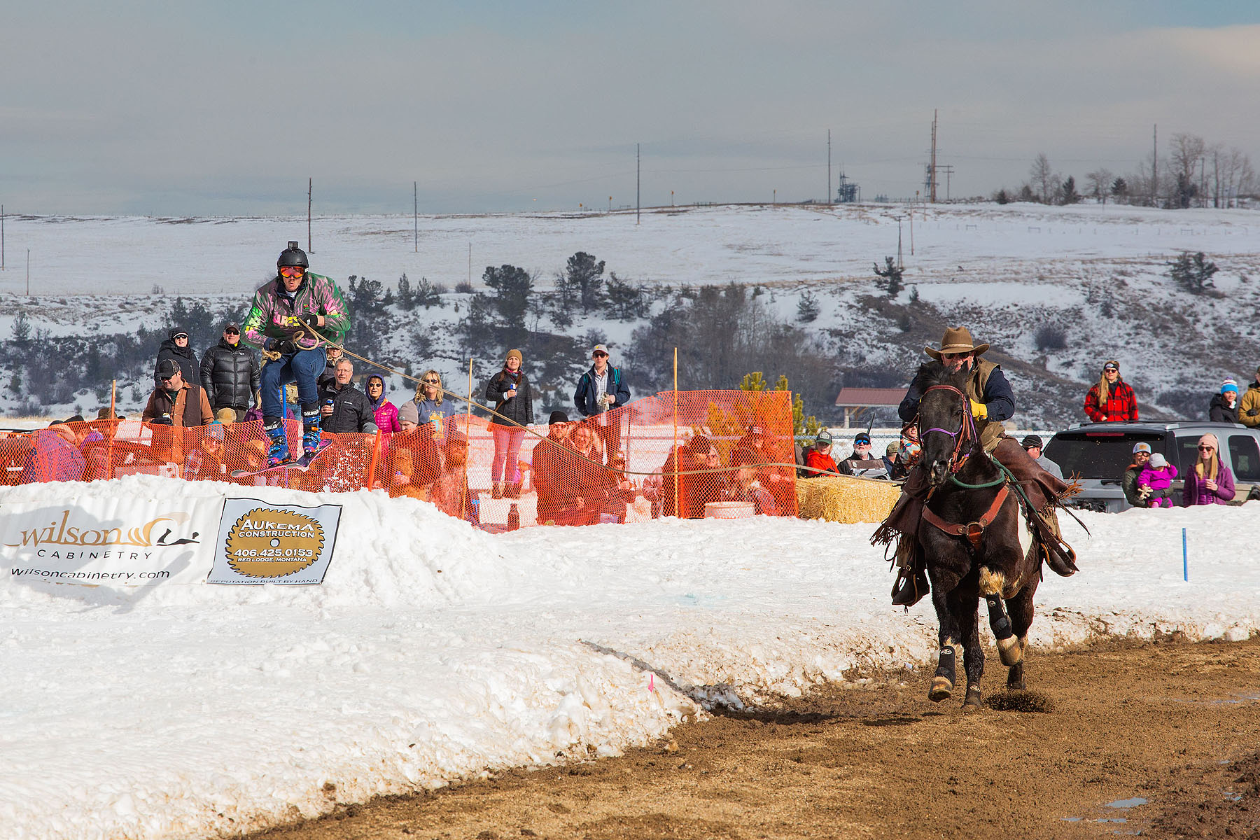 Ski Joring National Championships, Red Lodge, MT.  Click for next photo.