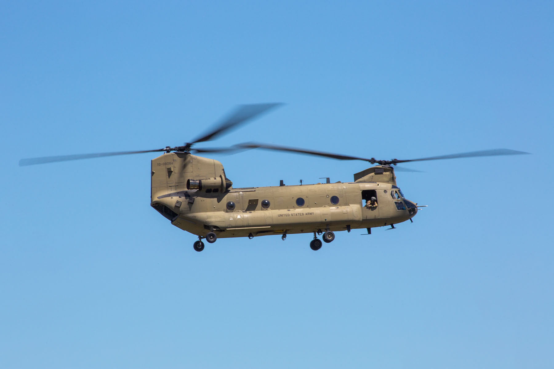National Guard helicopter operations after the flood that hit Red Lodge and Yellowstone.  A large National Guard helicopter, perhaps this one, was involved in rescue of about 20 people who had been stranded by the flooding.  Click for next photo.