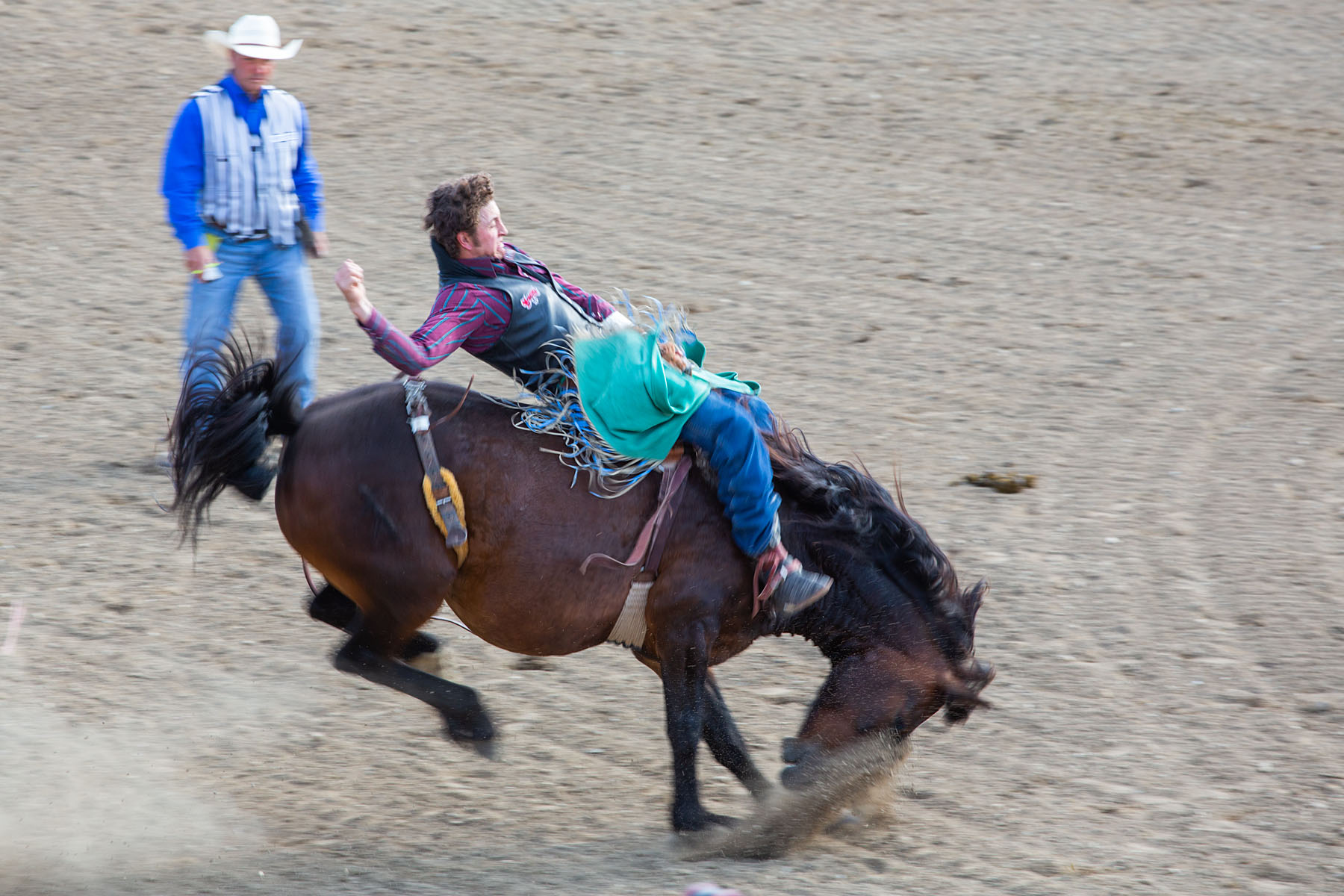 Red Lodge 4th of July rodeo.  Click for next photo.