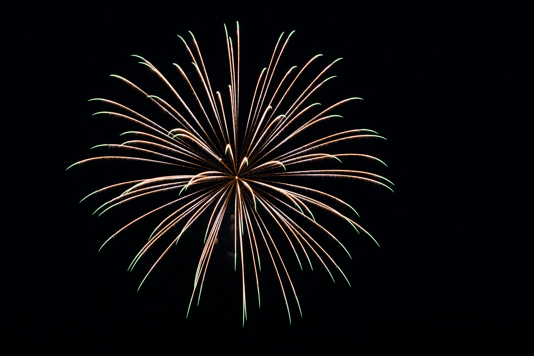 Fireworks, Red Lodge, MT.  Click for next photo.