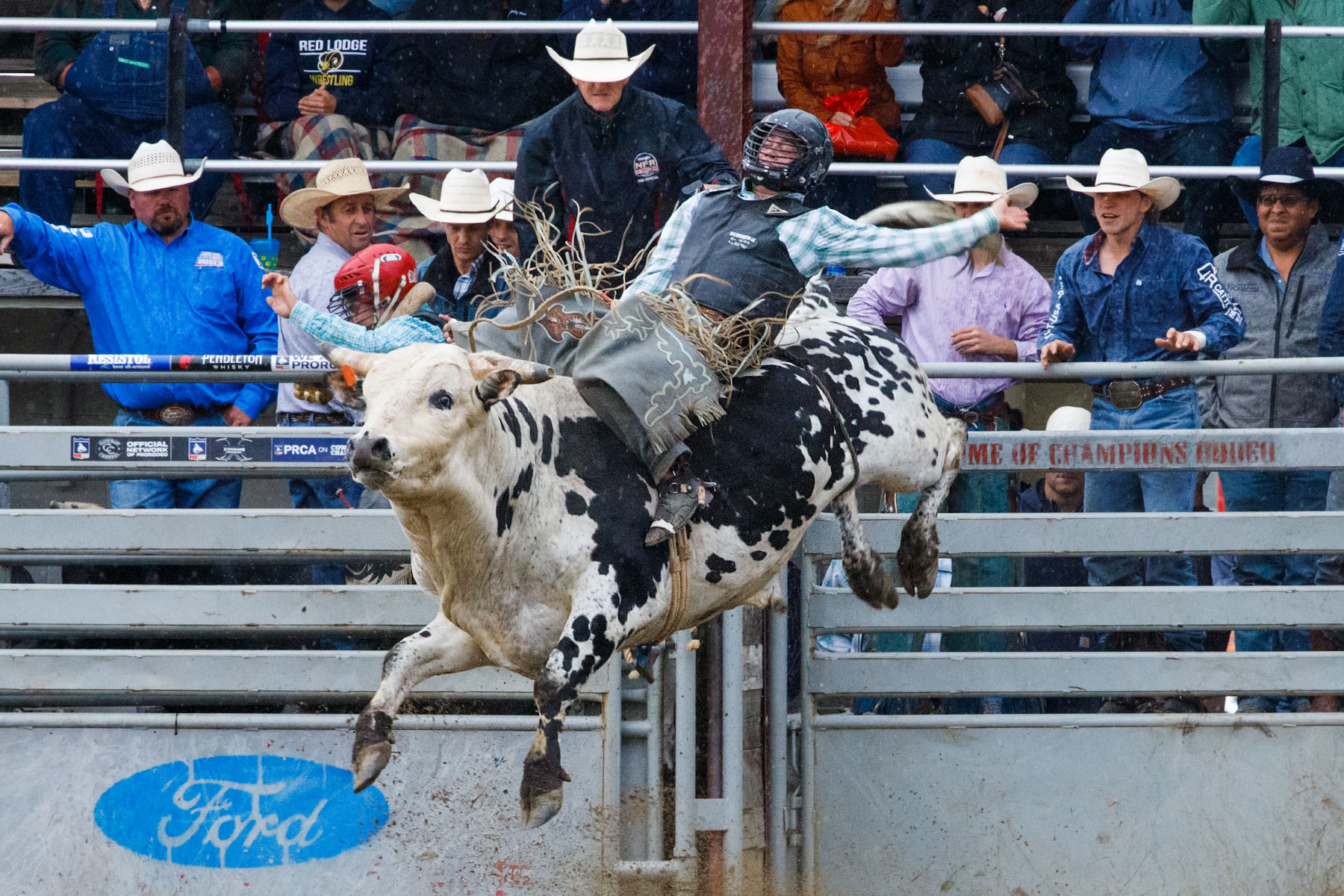 PRCA Xtreme Bulls, Red Lodge, MT.  Click for next photo.
