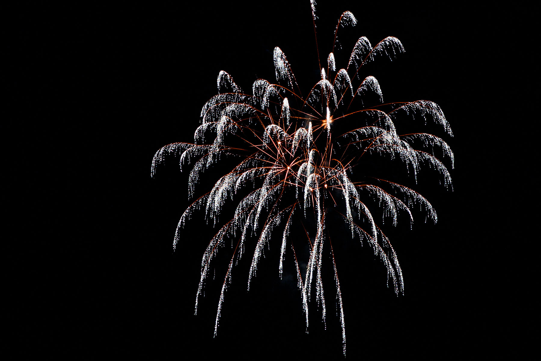 Fireworks, Red Lodge, MT.  Click for next photo.