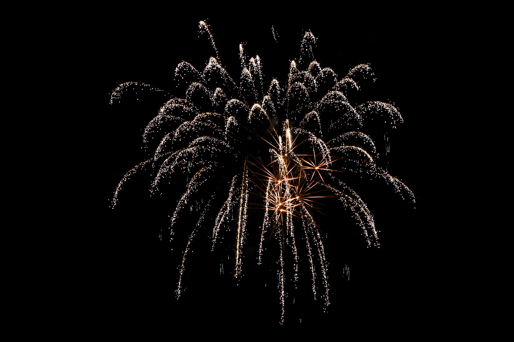 Fireworks, Red Lodge, MT.  Click for next photo.