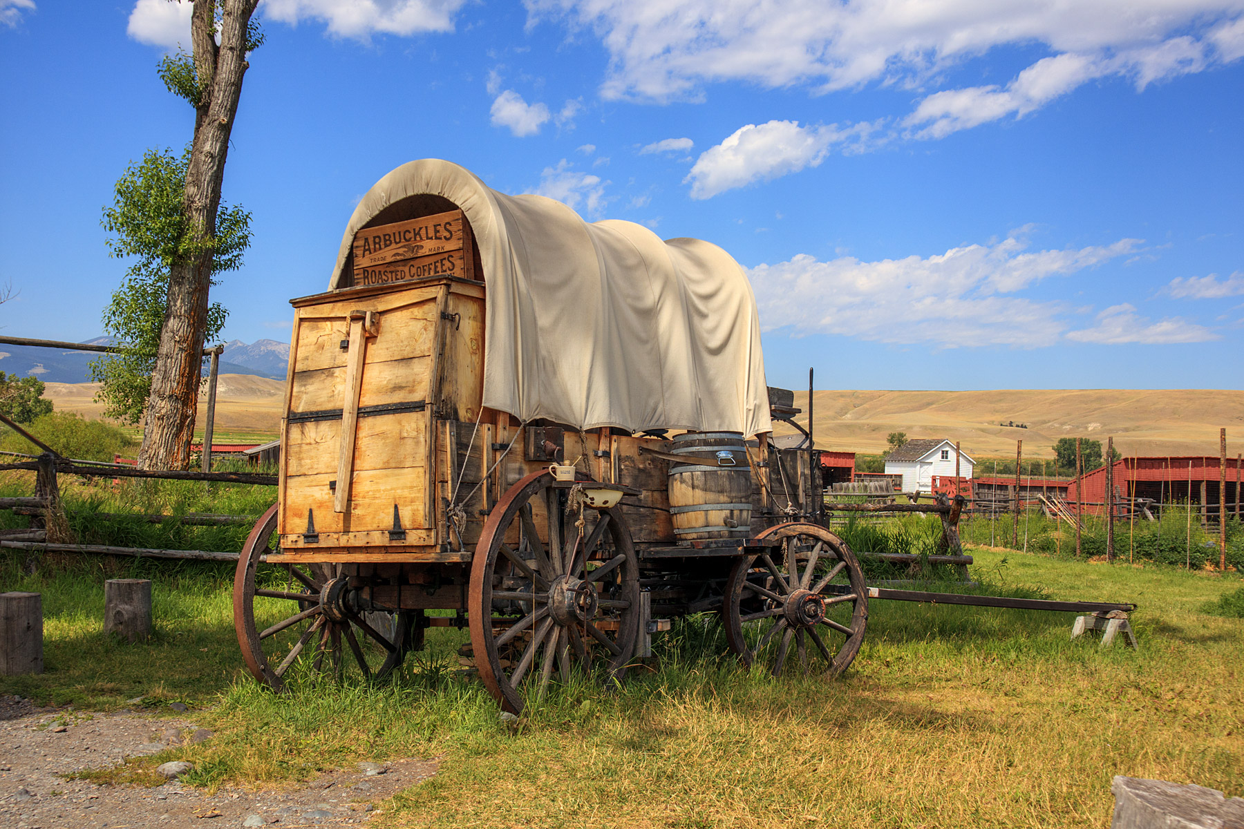 Grant-Kohrs Ranch, Deer Lodge, MT.  Click for next photo.