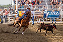 Breakaway Roping, Home of Champions Rodeo, Red Lodge, MT.