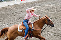 Breakaway Roping, Home of Champions Rodeo, Red Lodge, MT.
