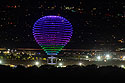 Drone light show, Albuquerque Balloon Fiesta.