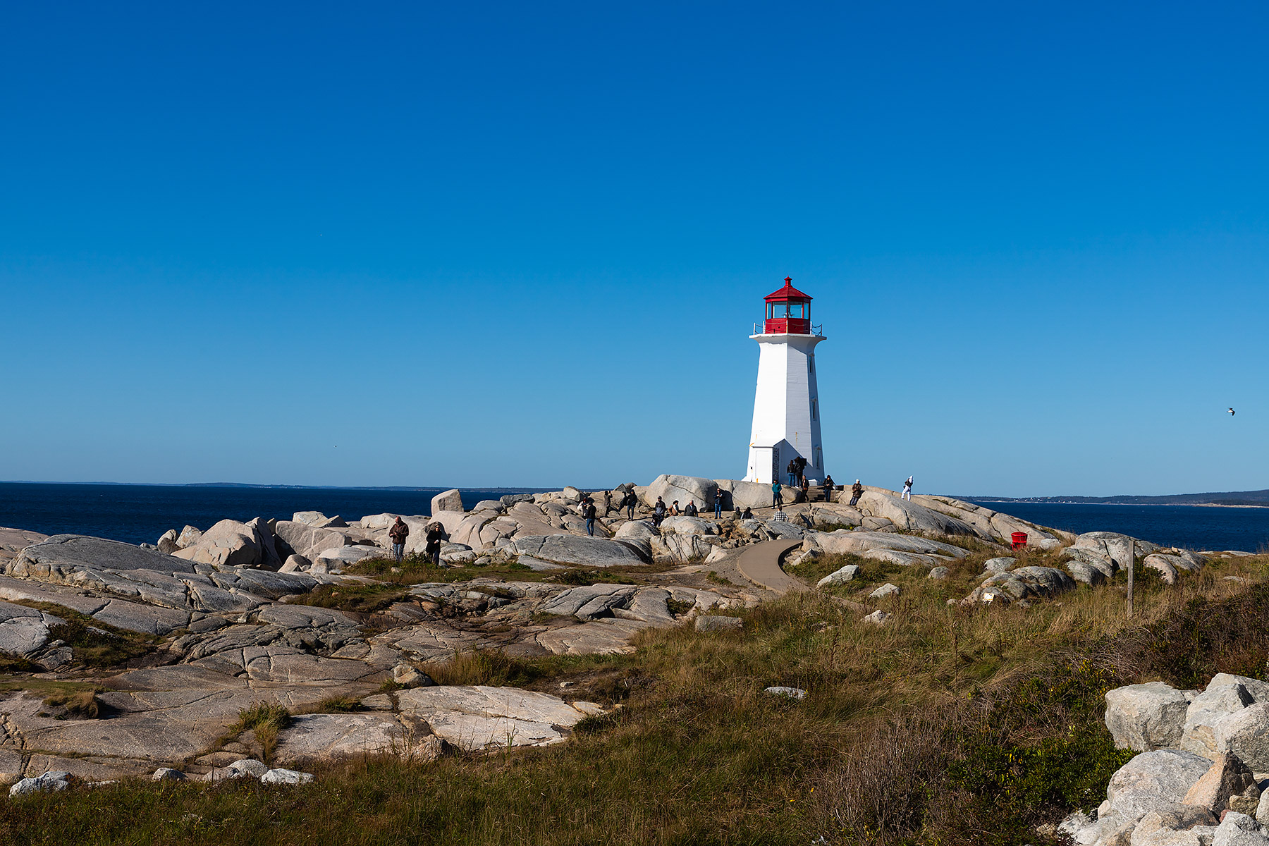 Peggy�s Cove, Nova Scotia.  Click for next photo.