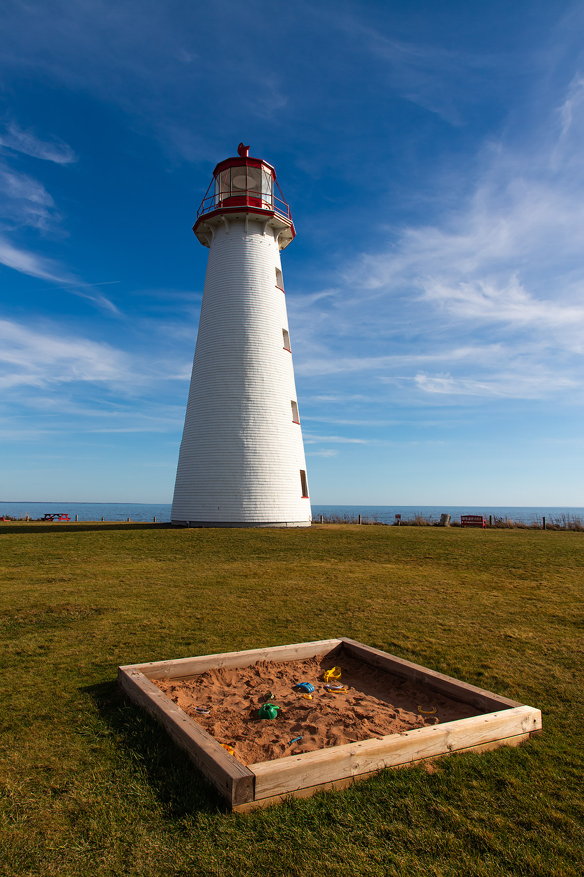 Point Prim Light, Prince Edward Island.  Click for next photo.