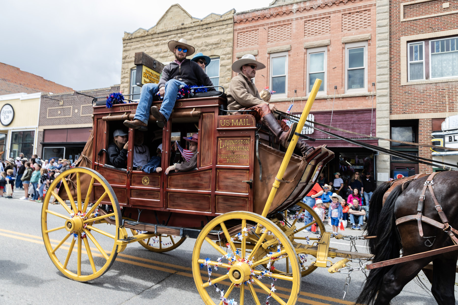 Home of Champions Rodeo Parade.  Click for next photo.
