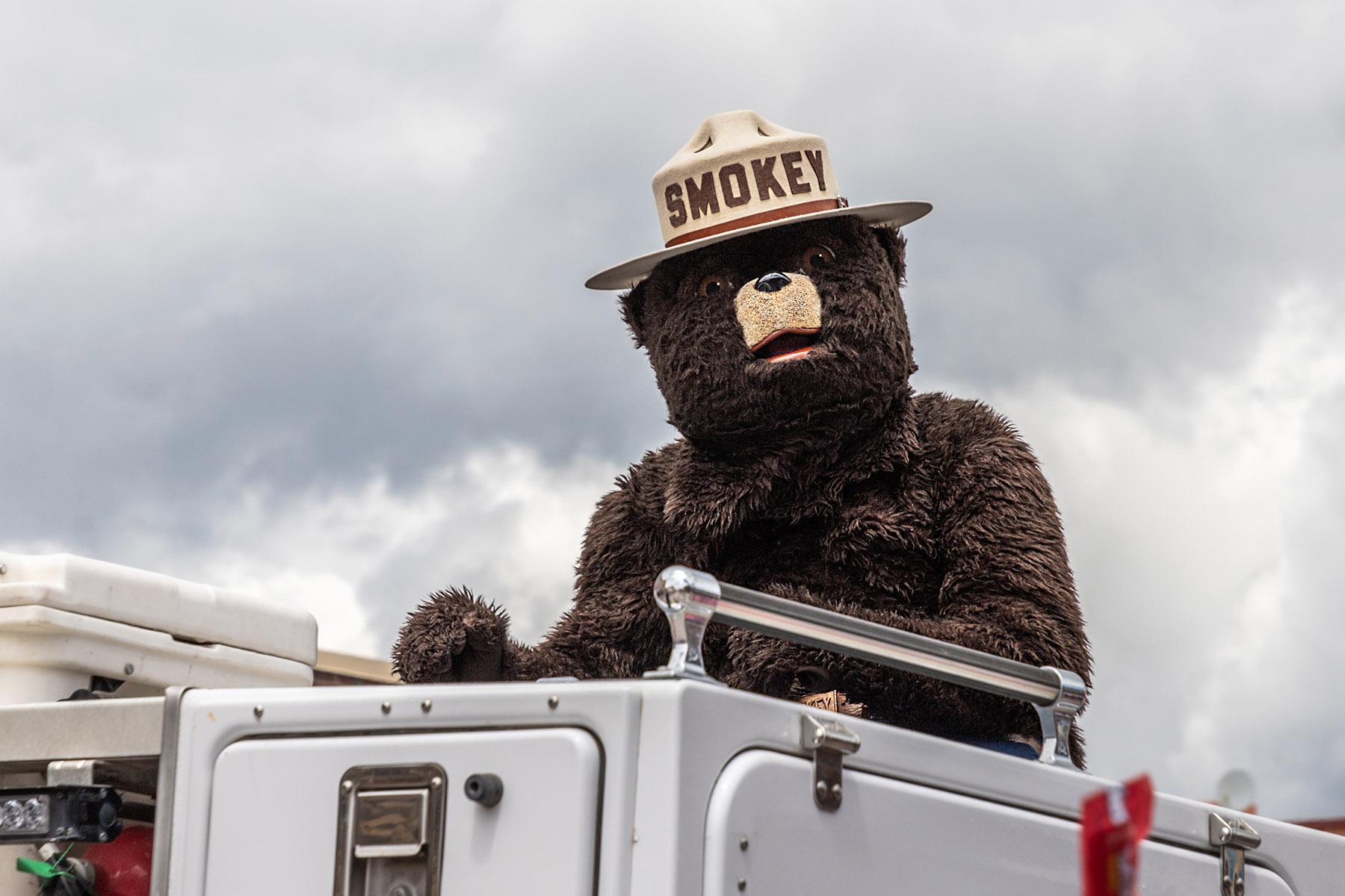 Home of Champions Rodeo Parade, Smokey.  Click for next photo.