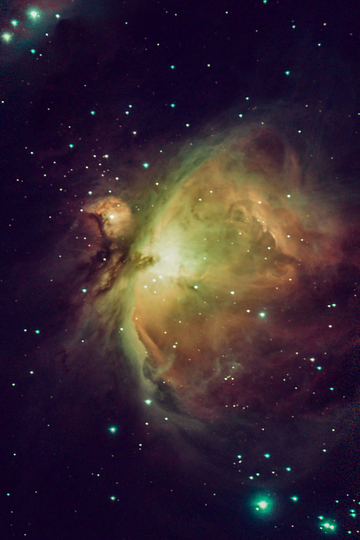Orion Nebula, Seestar S50.  Click for next photo.