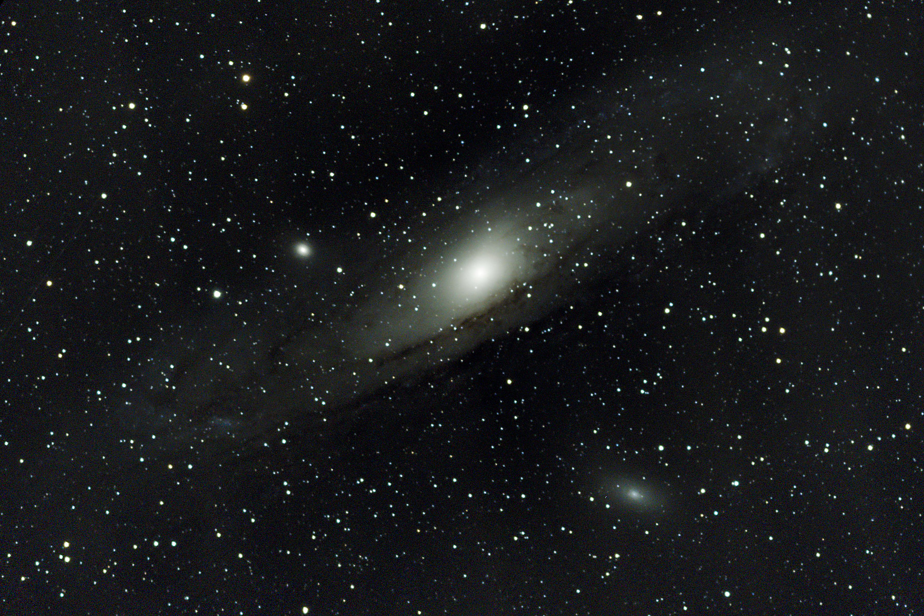 M31, the Andromeda Galaxy.  Click for next photo.